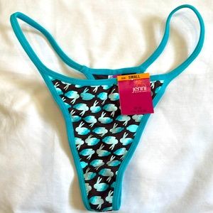 Bunny Design Thong